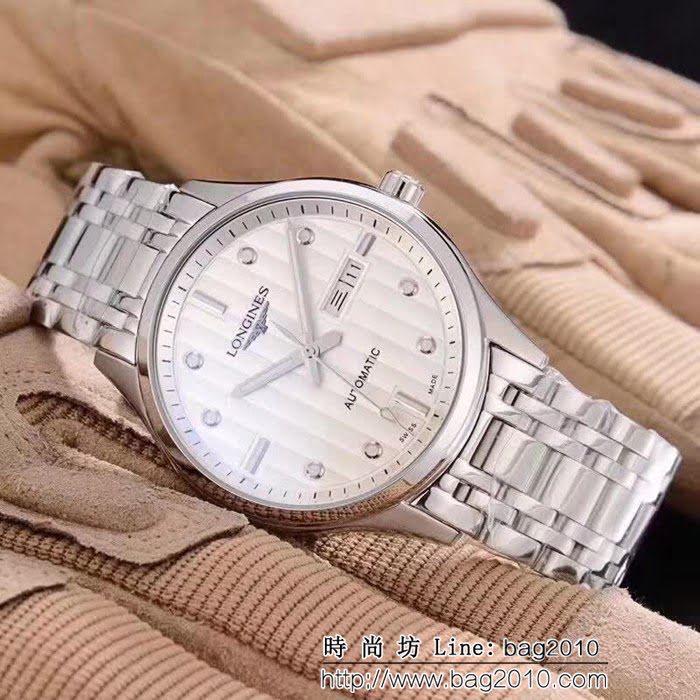 LONGINES浪琴 經典大三針 全自動機械 精品男士腕表 WSS1192